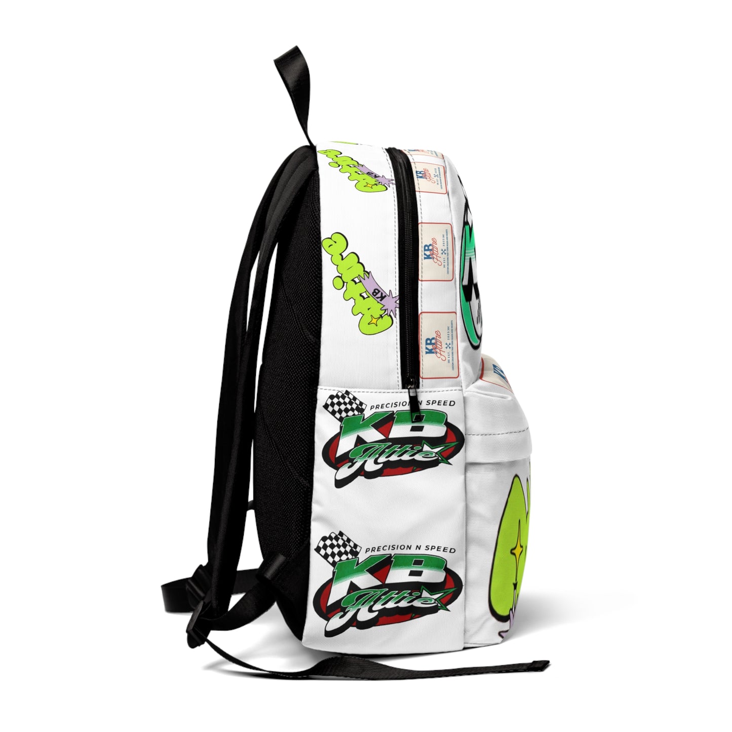 KB Attire All Over Logo Bookbag