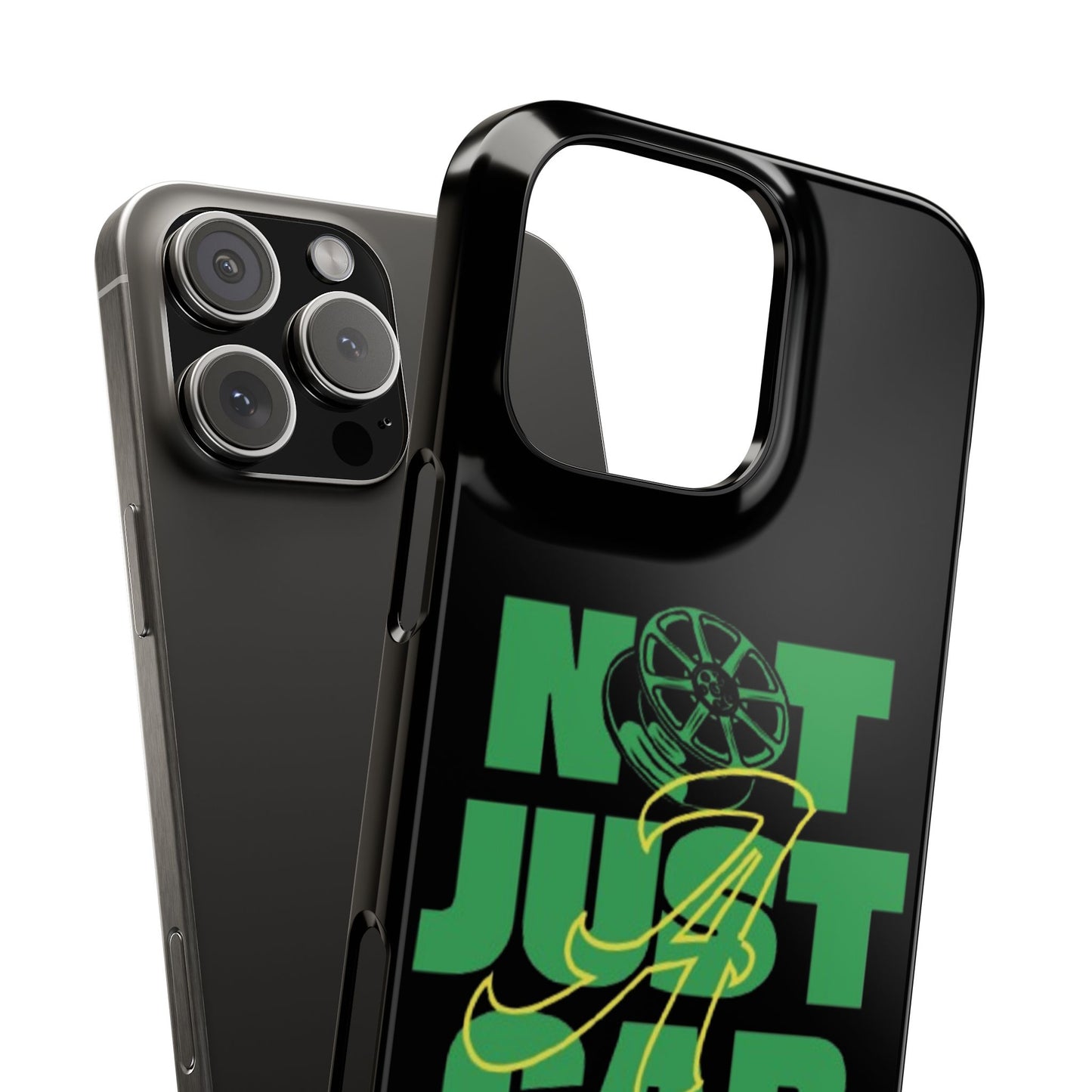 Not Just A Car Slim IPhone Cases (Black)