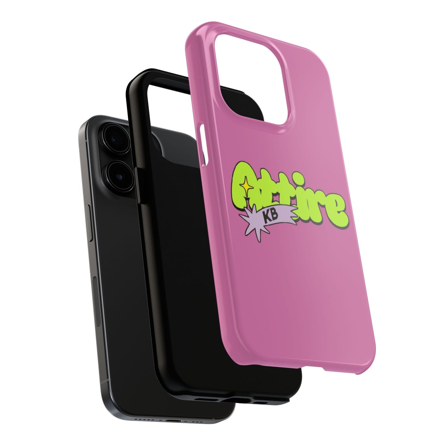 KB Attire Cartoon Phone Case (Pink)