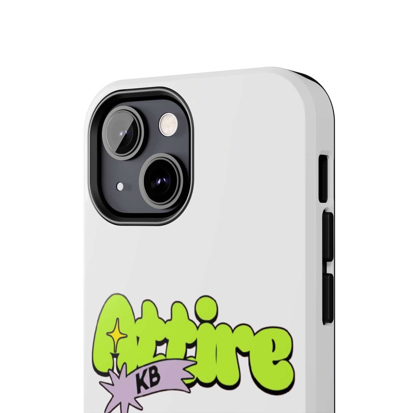 KB Attire Cartoon Phone Case (White)