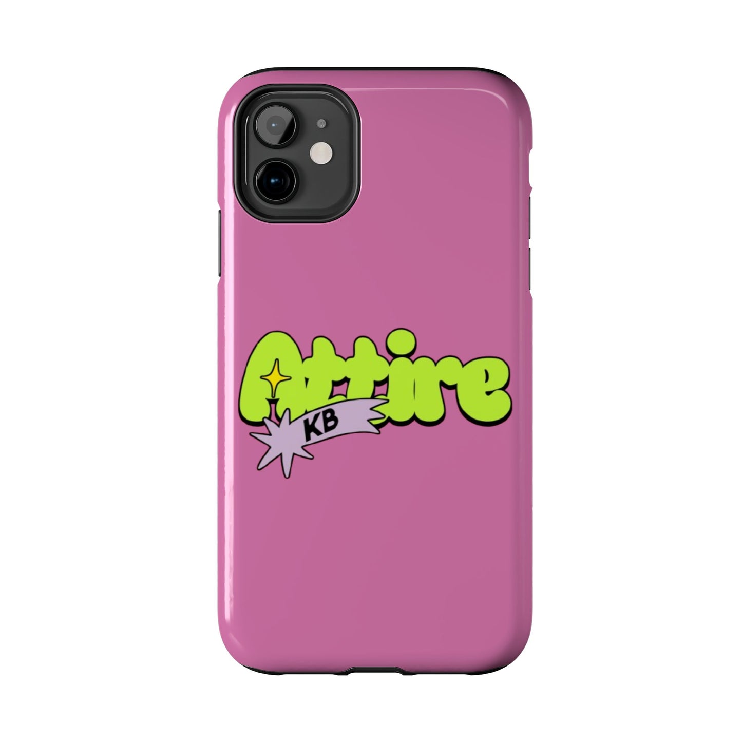 KB Attire Cartoon Phone Case (Pink)