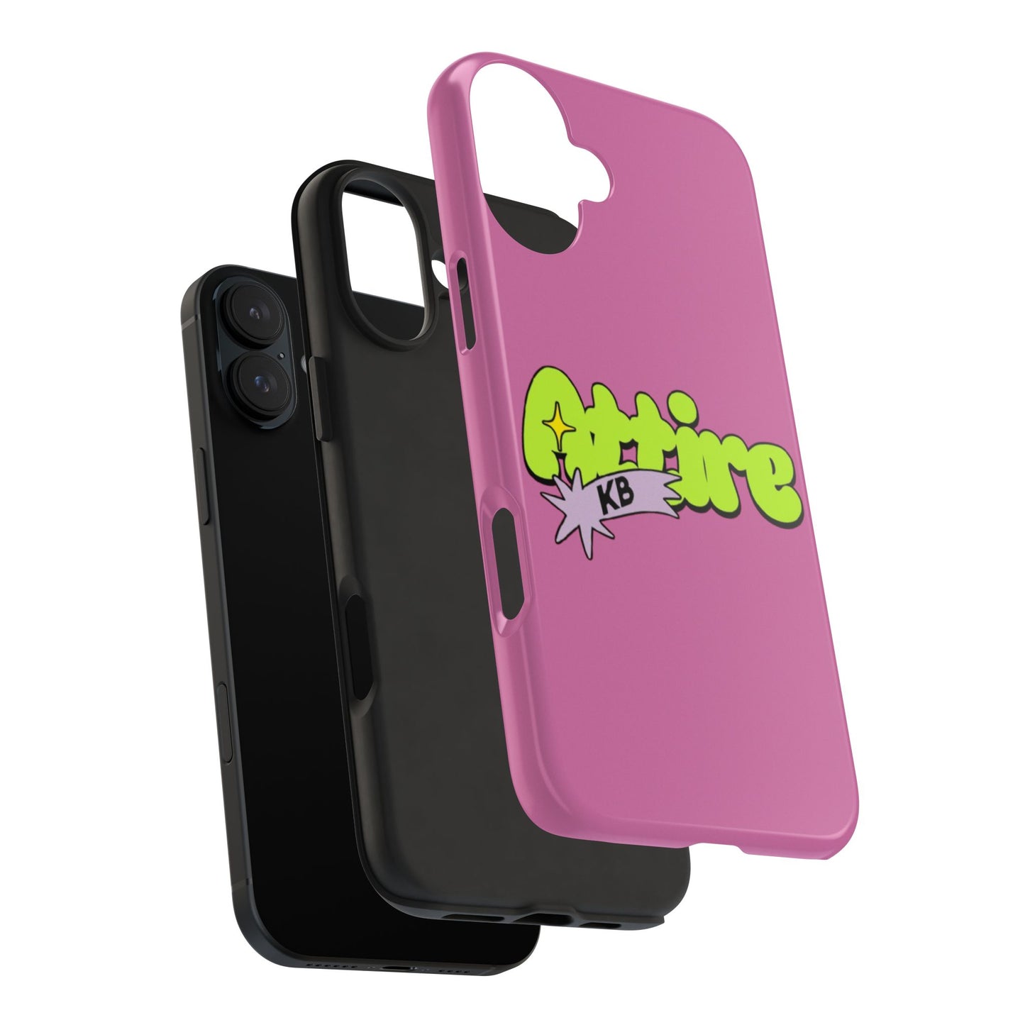 KB Attire Cartoon Phone Case (Pink)
