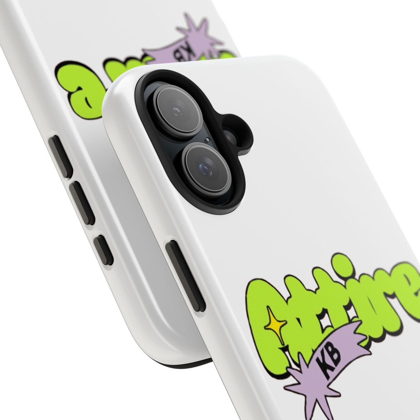 KB Attire Cartoon Phone Case (White)
