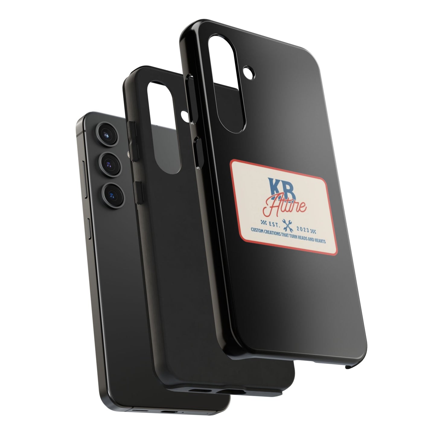 KB Attire 'The Patch' Phone Case (Black)