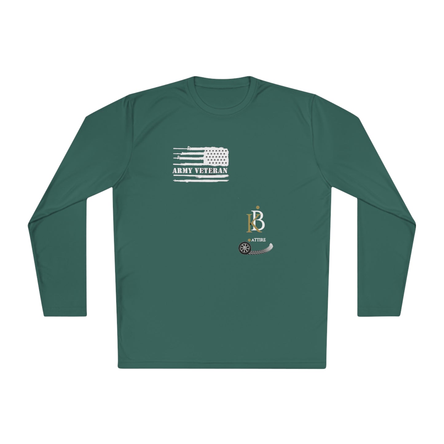 KB Attire Forest Green "Riding Deep" Unisex Lightweight Long Sleeve Tee
