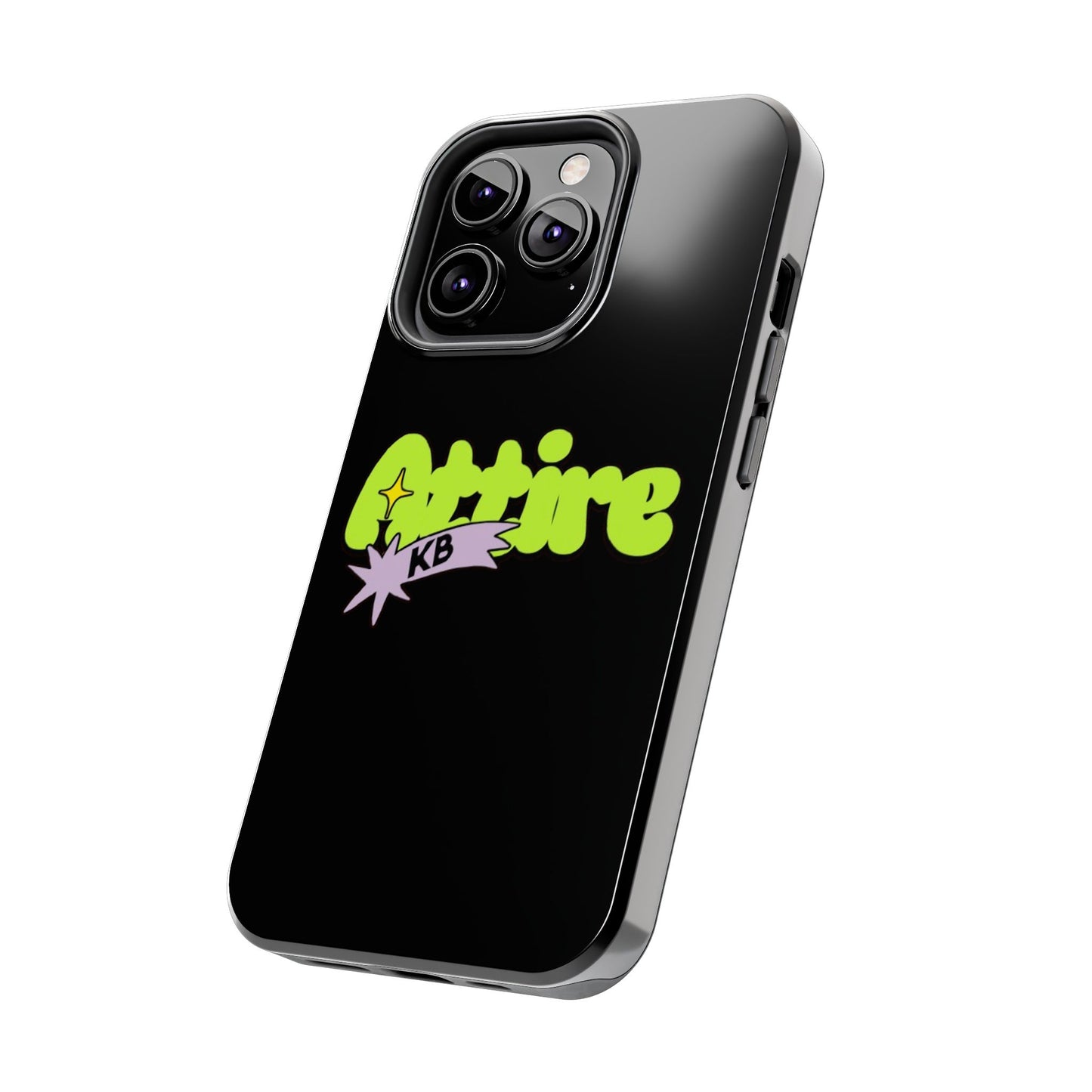 KB Attire Cartoon Phone Case (Black)