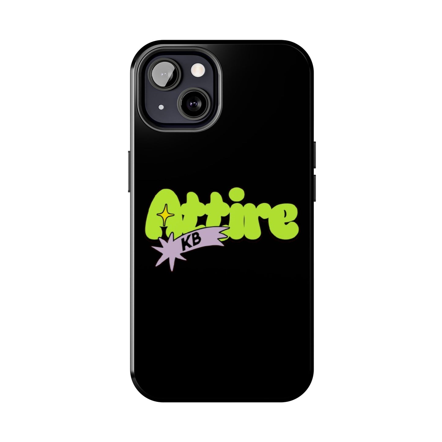 KB Attire Cartoon Phone Case (Black)