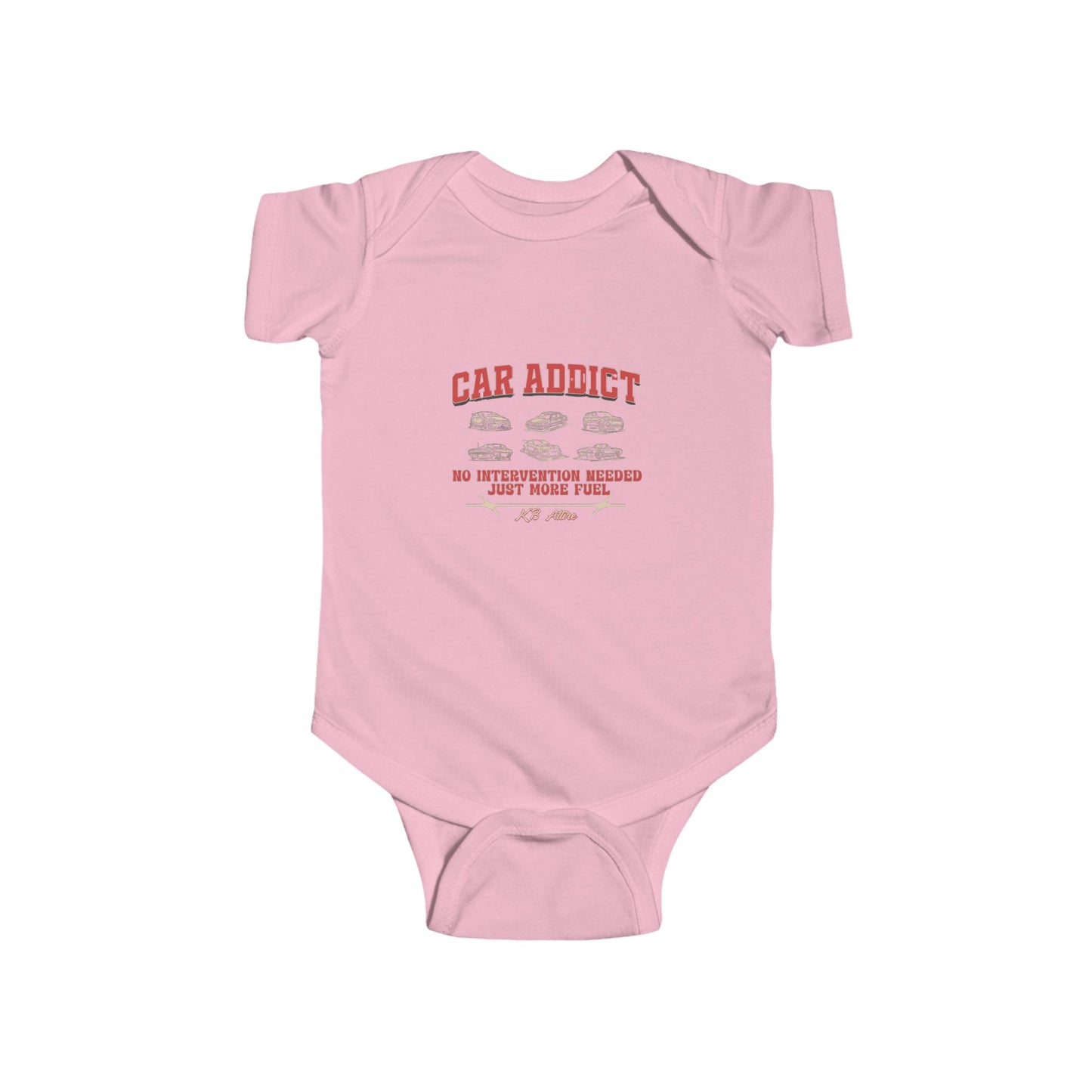 KB Attire Car Addict Infant Bodysuit