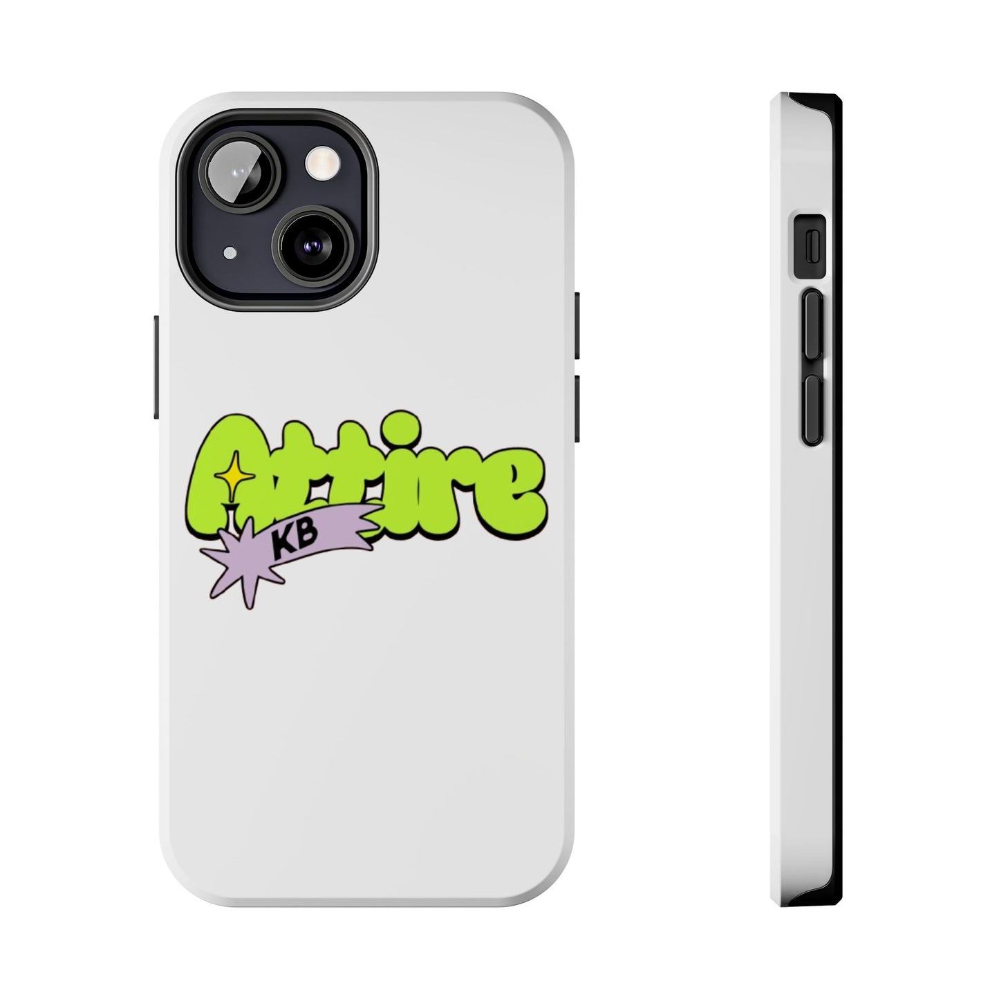 KB Attire Cartoon Phone Case (White)