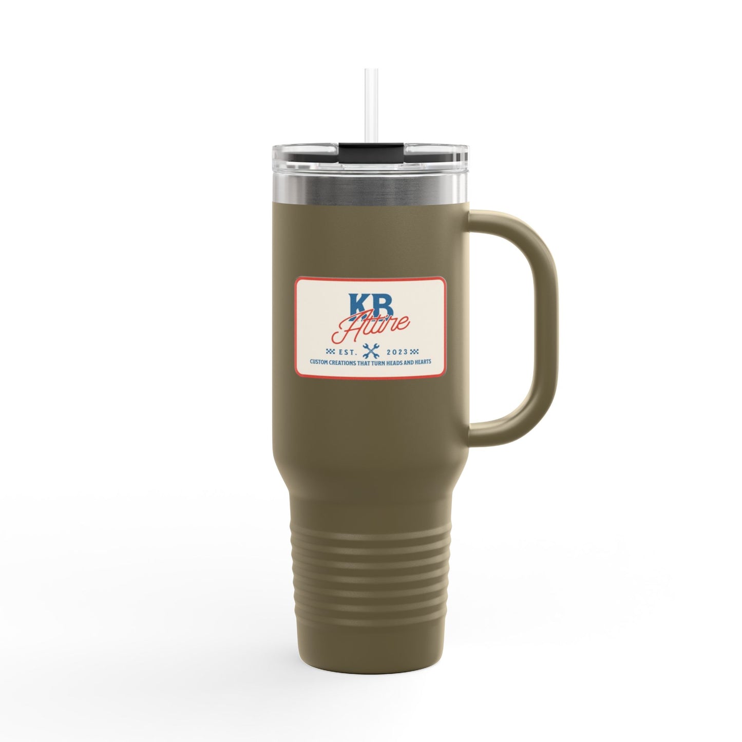 Custom Insulated 'Patch 'Travel Mug