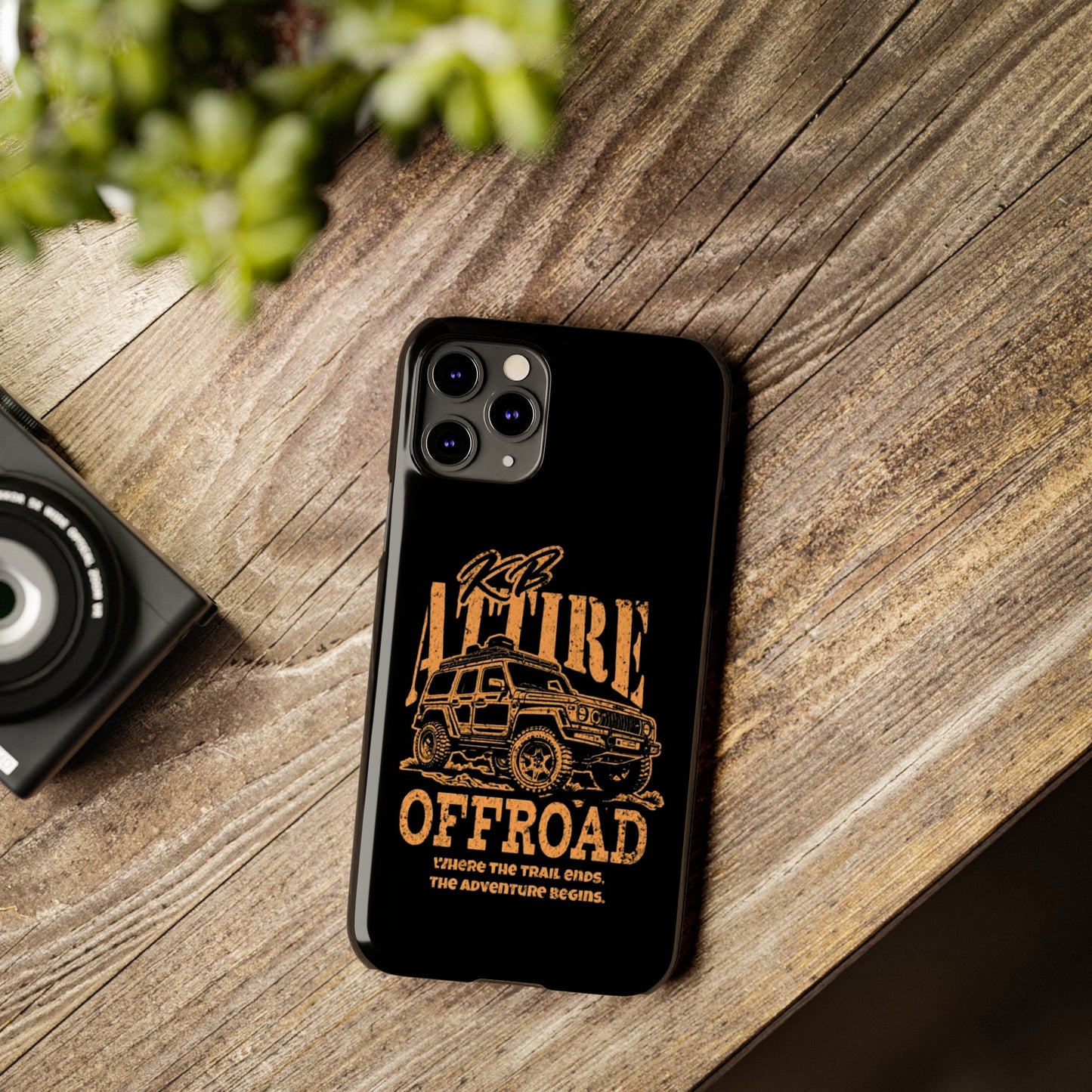 KB Attire Offroad Adventure IPhone Case (Black)
