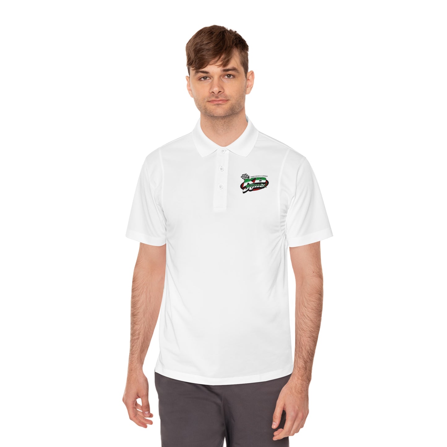 KB Attire Logo Sporty Men's Polo Shirt