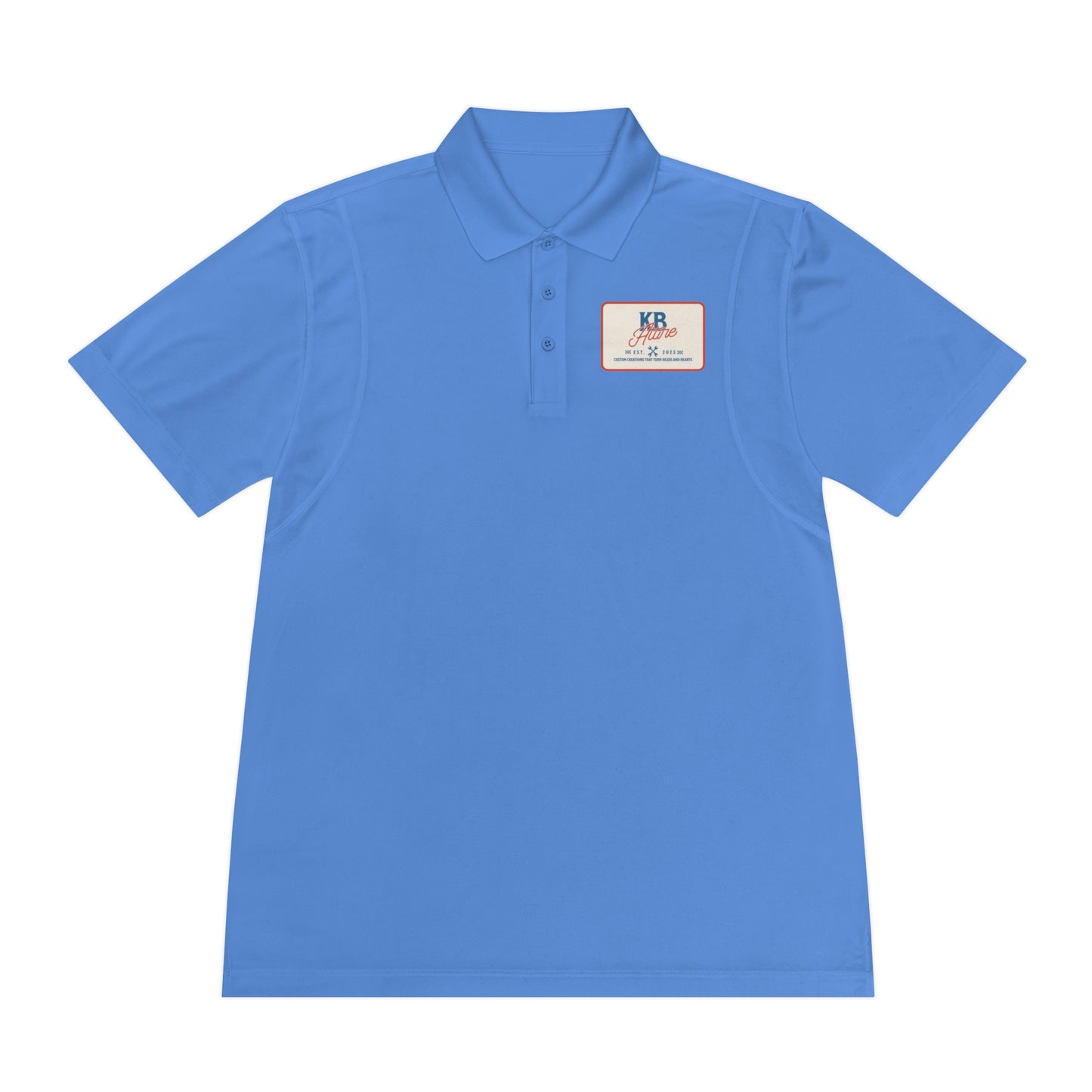 KB Attire "The Patch" Men's Sport Polo Shirt