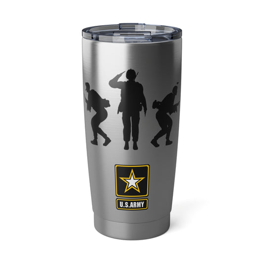 Custom KB Attire US Army Stainless Steel Vagabond 20oz Tumbler