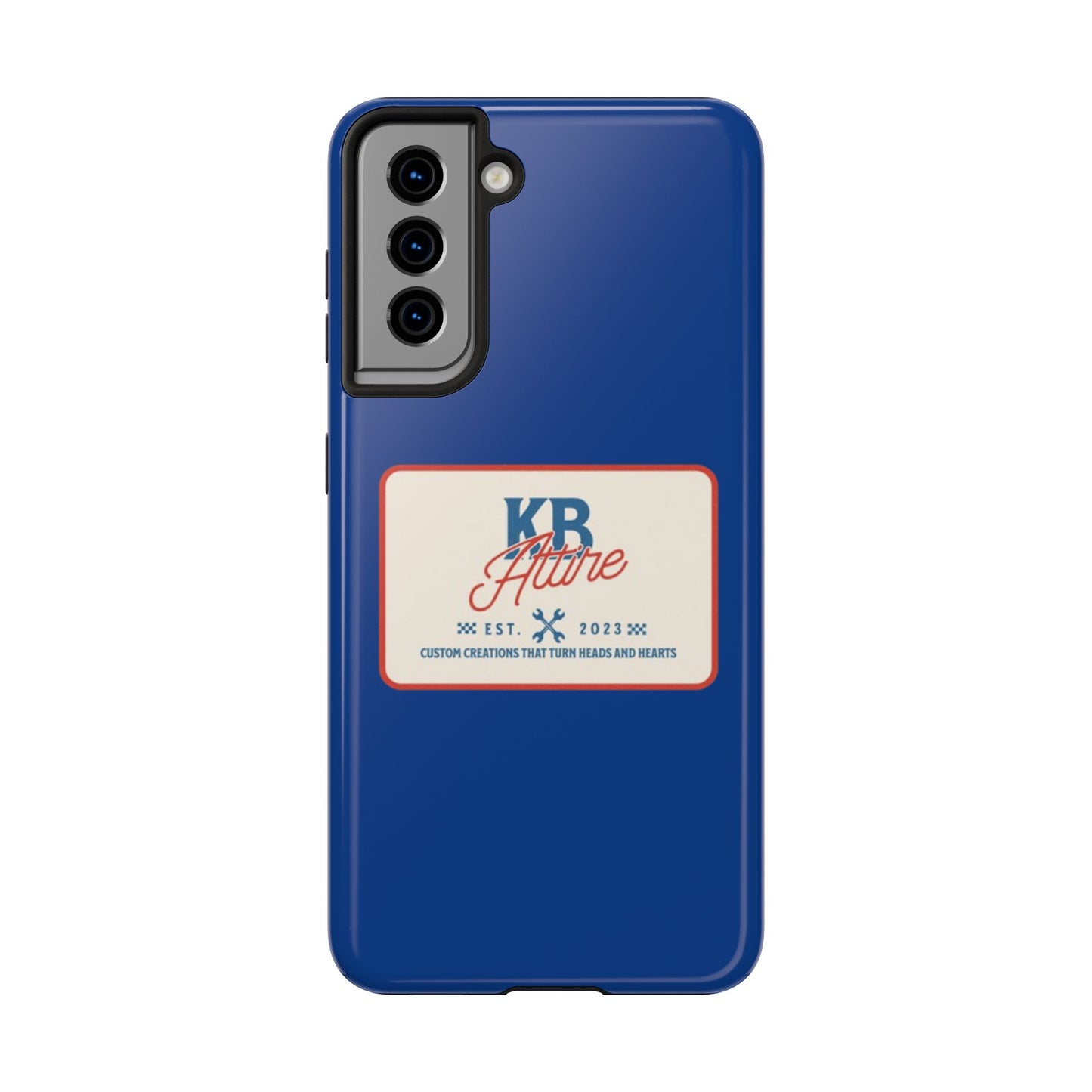 KB Attire 'The Patch' Phone Case (Blue)
