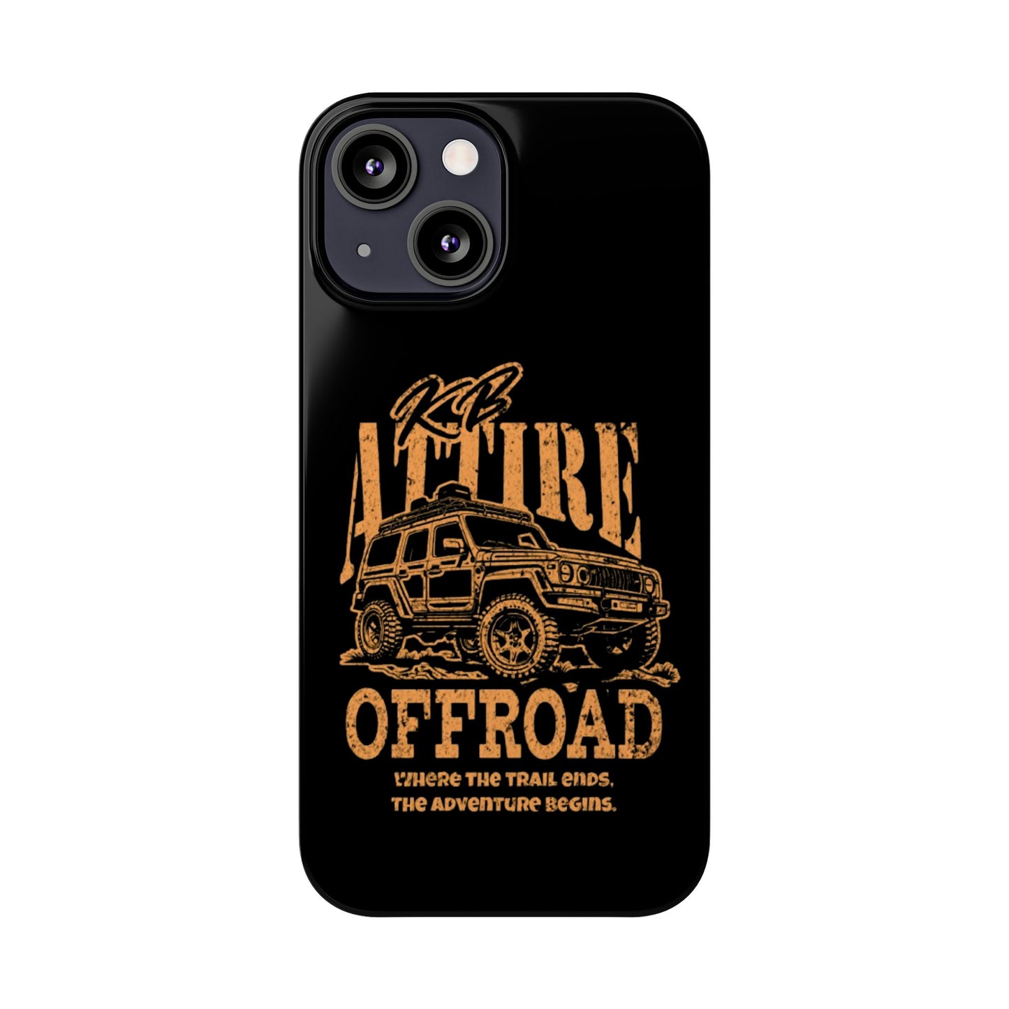 KB Attire Offroad Adventure IPhone Case (Black)