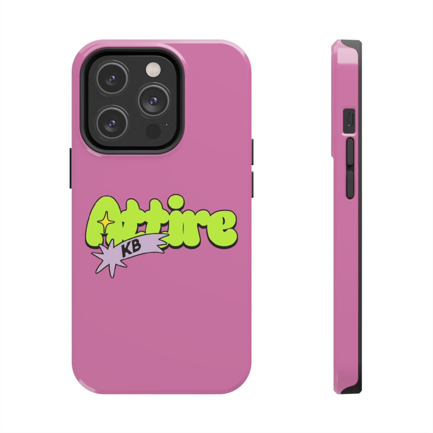 KB Attire Cartoon Phone Case (Pink)