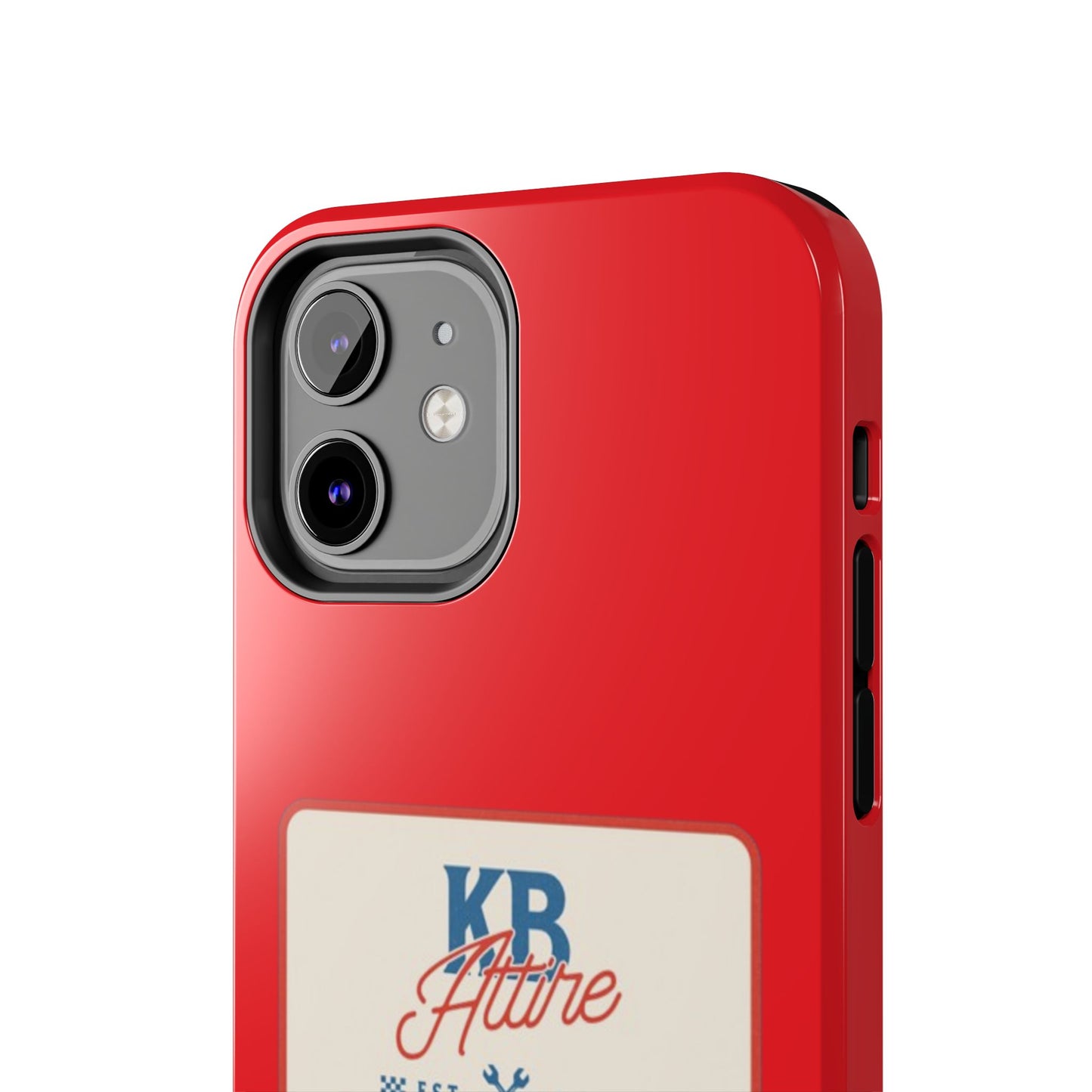KB Attire 'The Patch' Phone Case (Red)