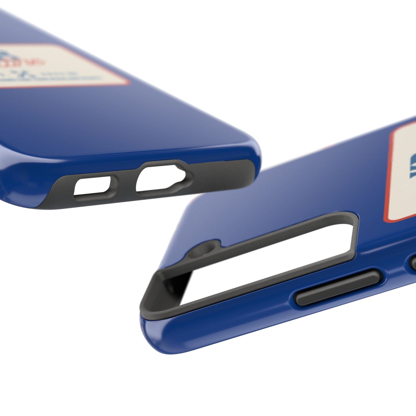 KB Attire 'The Patch' Phone Case (Blue)