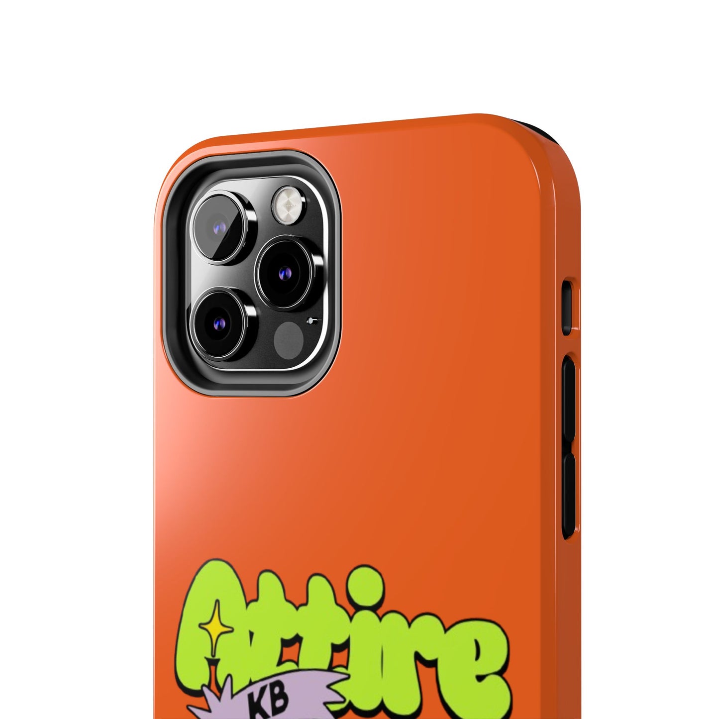 KB Attire Cartoon Phone Case (Orange)