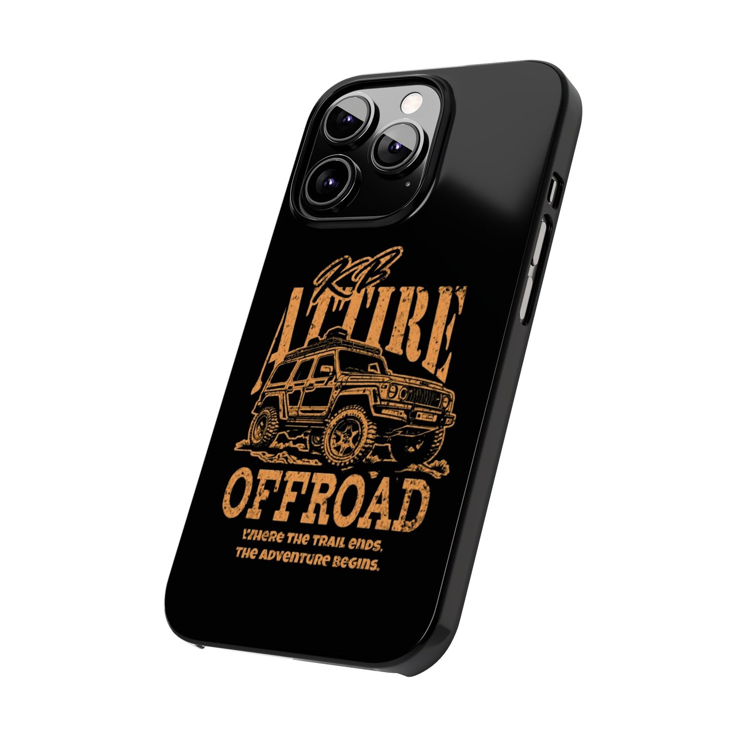 KB Attire Offroad Adventure IPhone Case (Black)