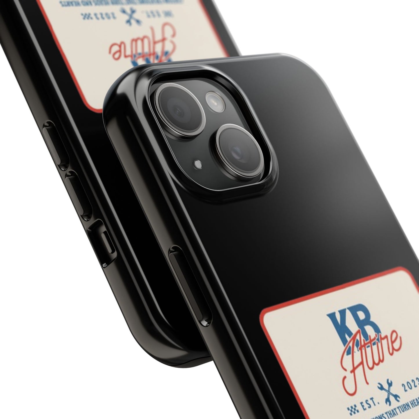 KB Attire 'The Patch' Phone Case (Black)