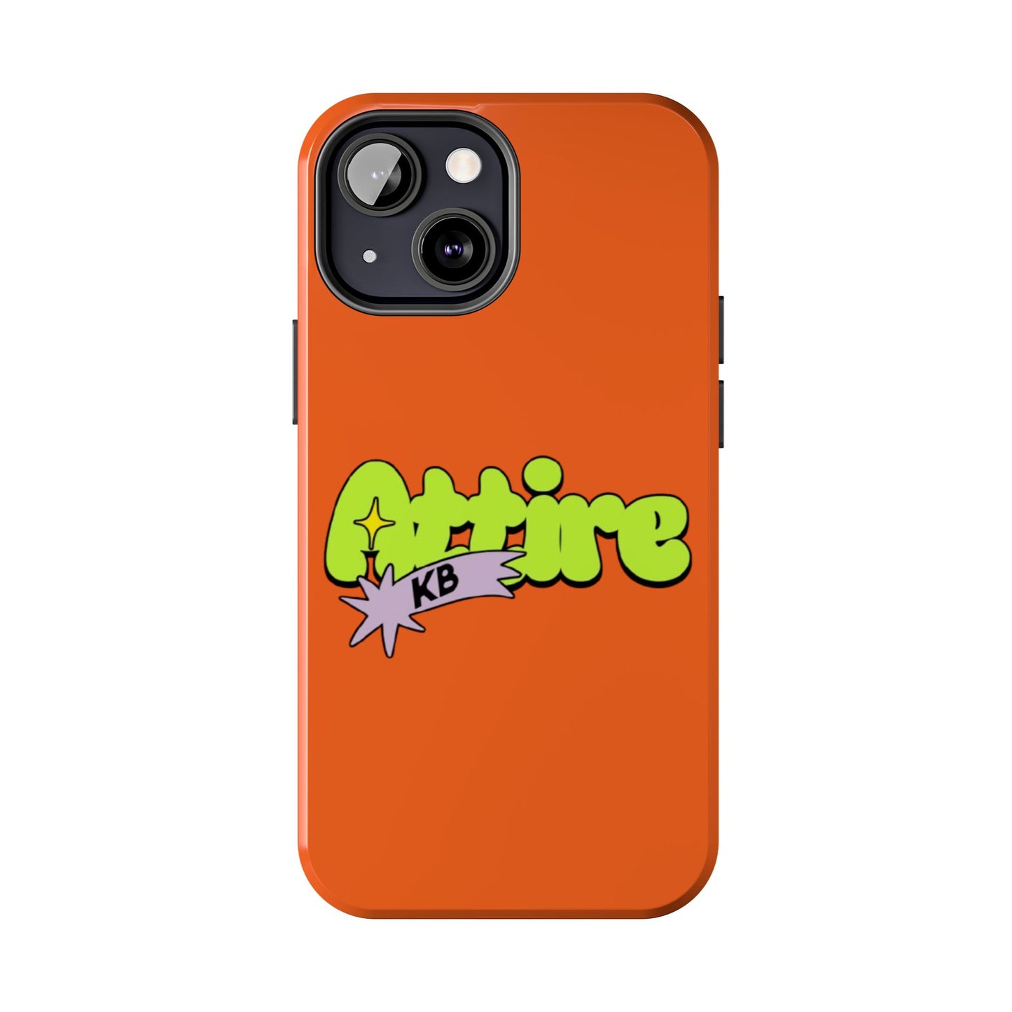 KB Attire Cartoon Phone Case (Orange)