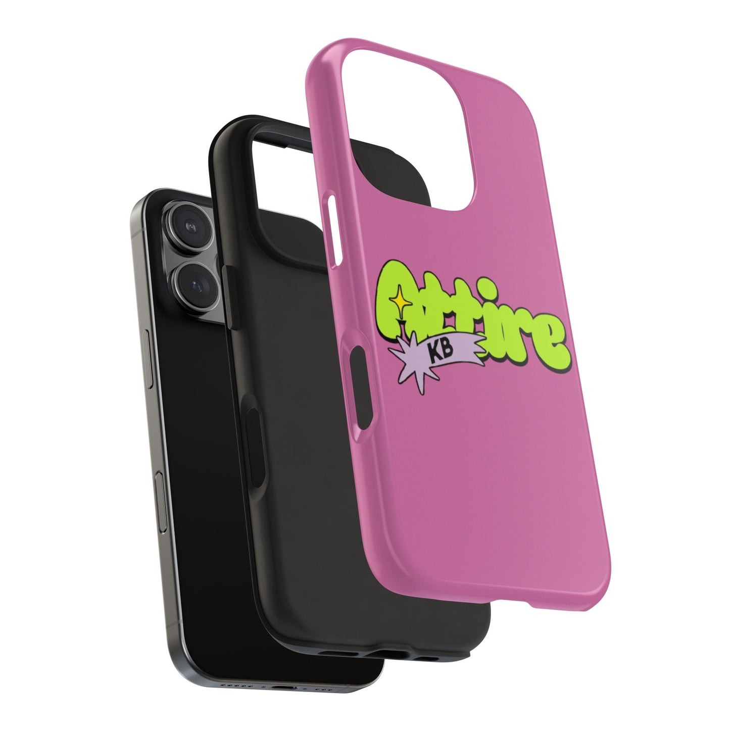 KB Attire Cartoon Phone Case (Pink)