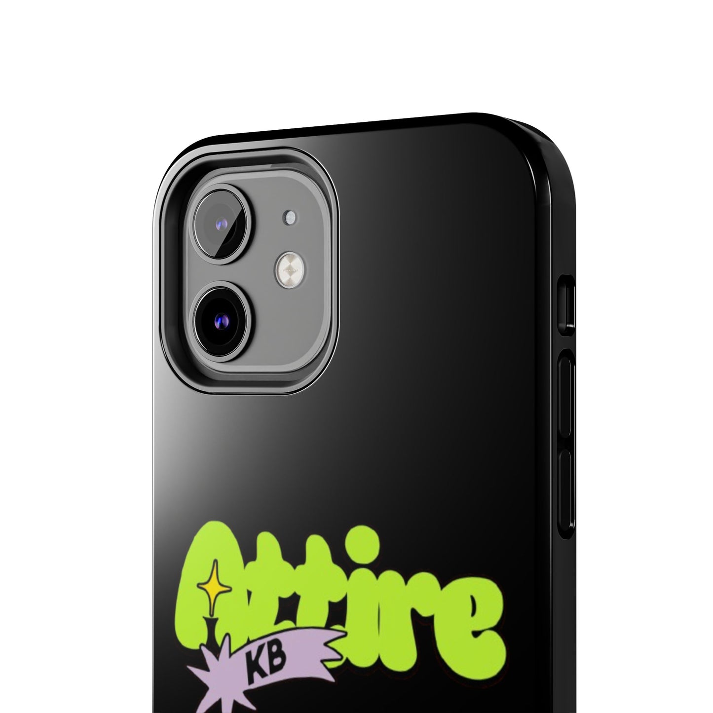 KB Attire Cartoon Phone Case (Black)