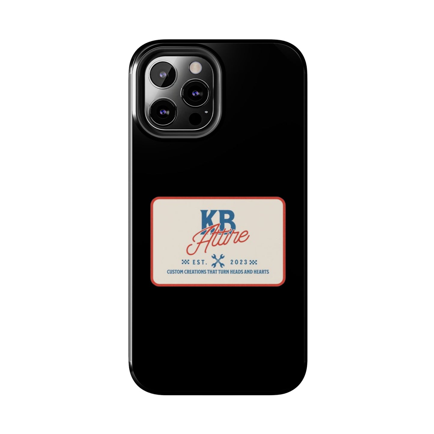 KB Attire 'The Patch' Phone Case (Black)