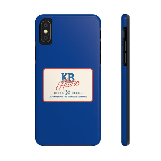 KB Attire 'The Patch' Phone Case (Blue)