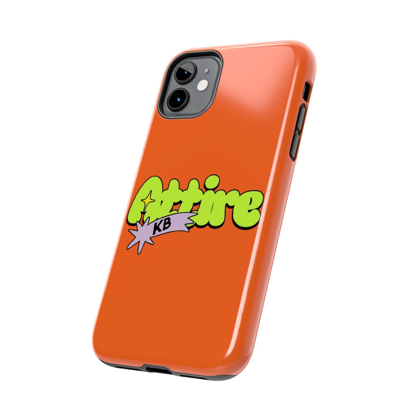 KB Attire Cartoon Phone Case (Orange)