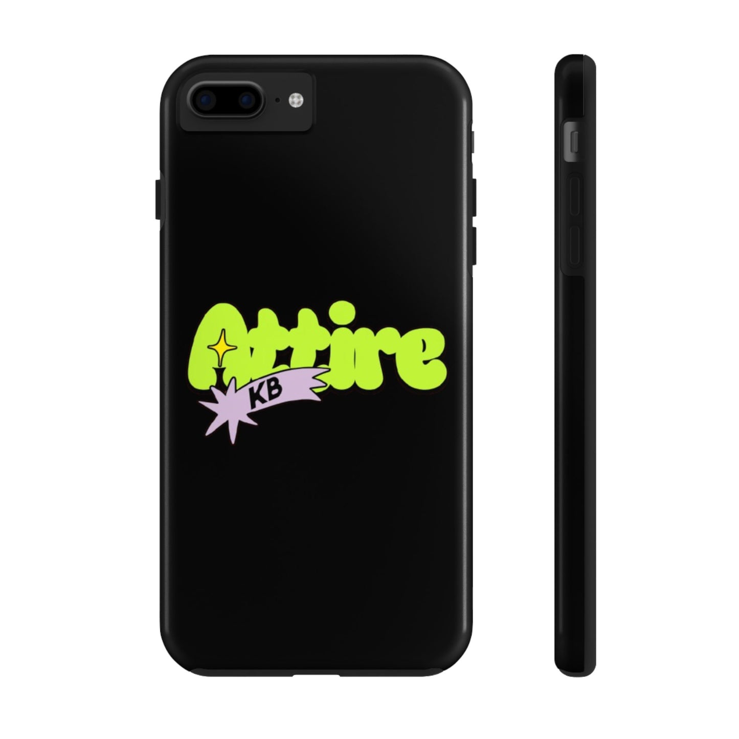 KB Attire Cartoon Phone Case (Black)