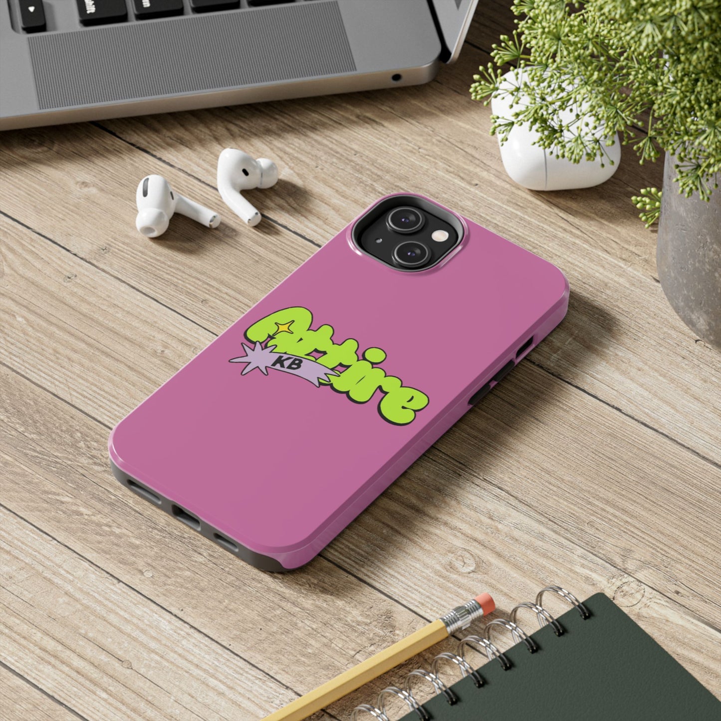 KB Attire Cartoon Phone Case (Pink)