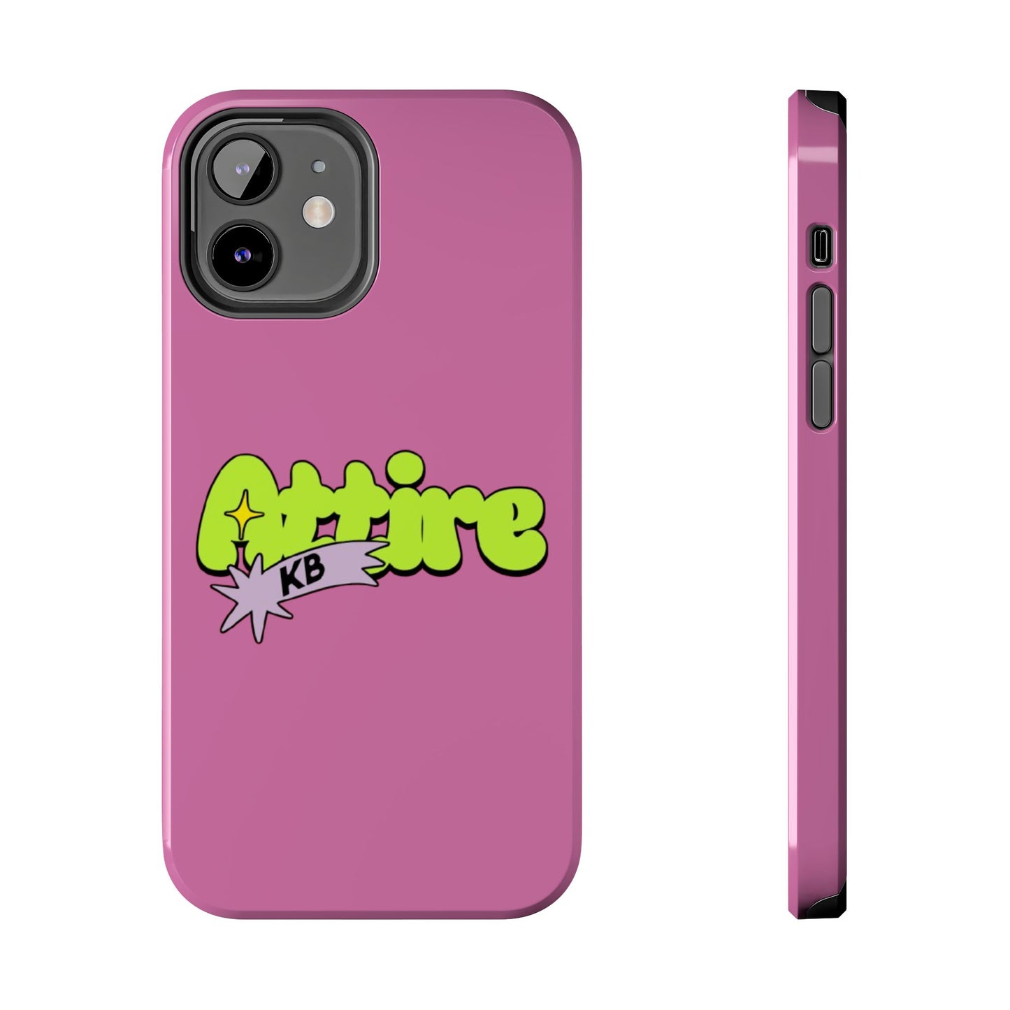 KB Attire Cartoon Phone Case (Pink)