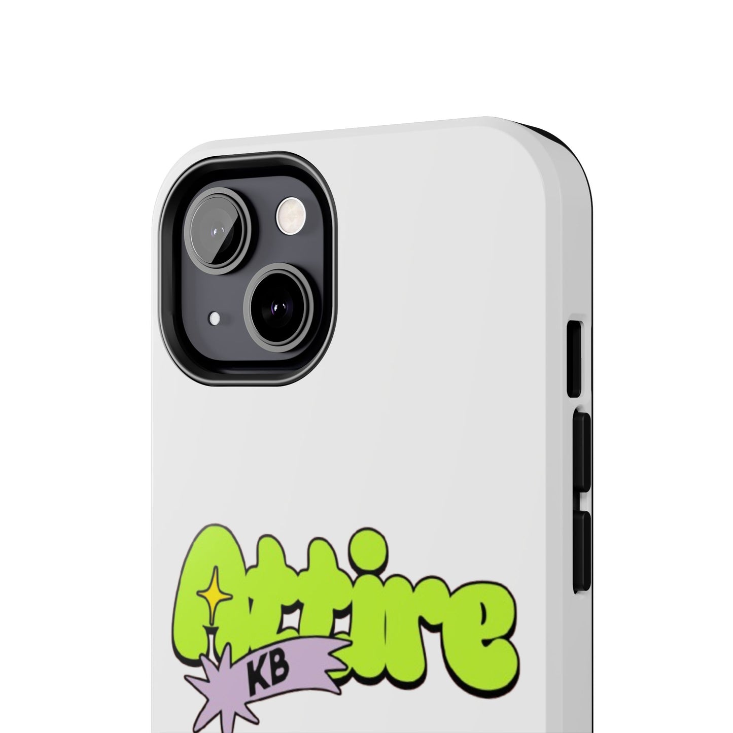 KB Attire Cartoon Phone Case (White)