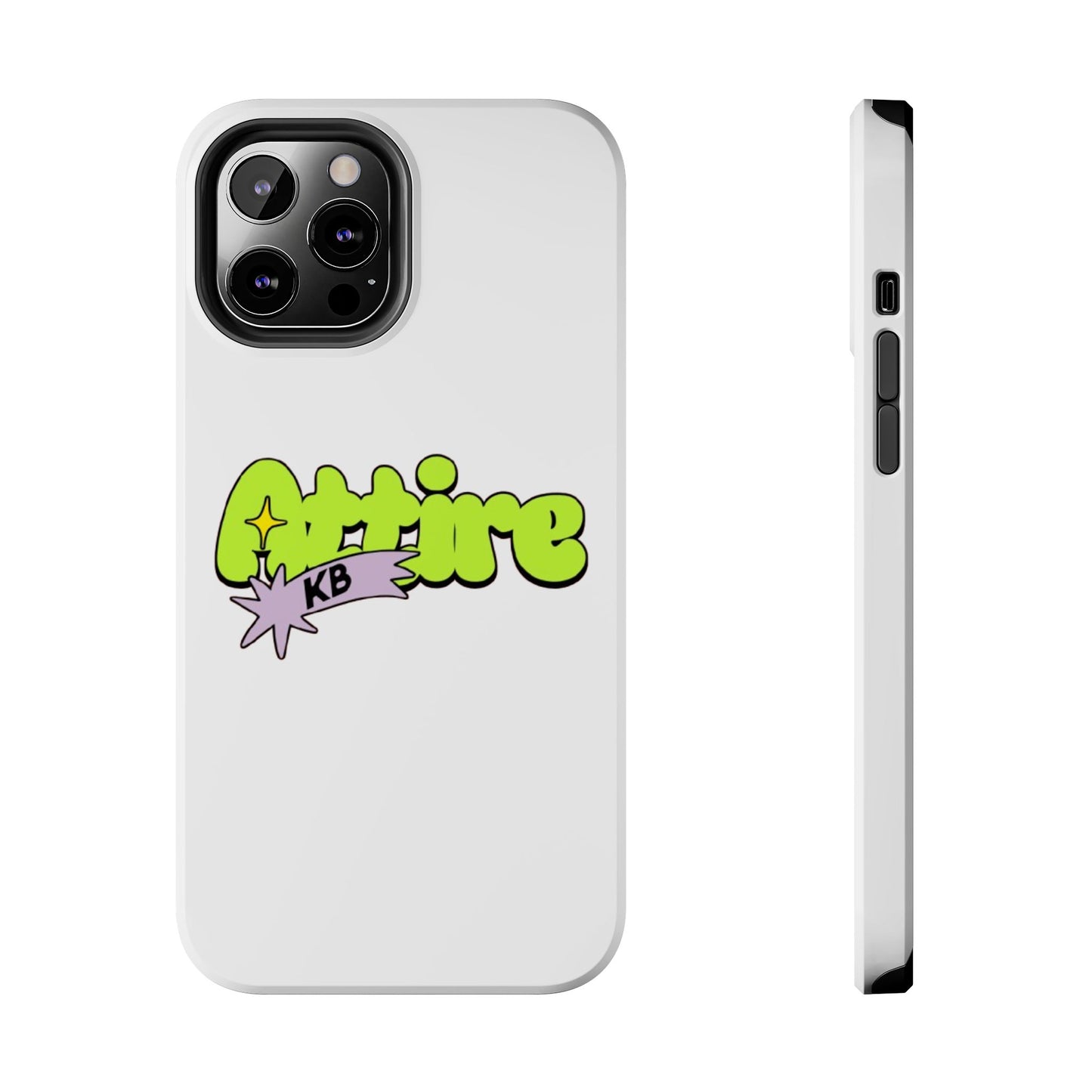 KB Attire Cartoon Phone Case (White)
