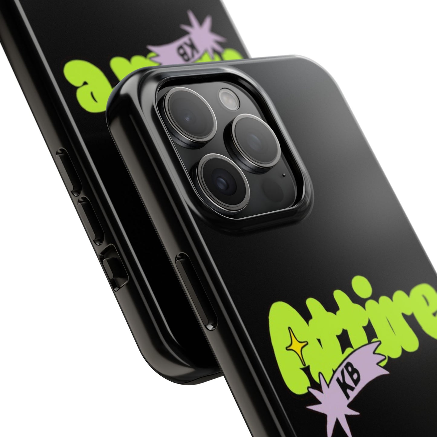 KB Attire Cartoon Phone Case (Black)