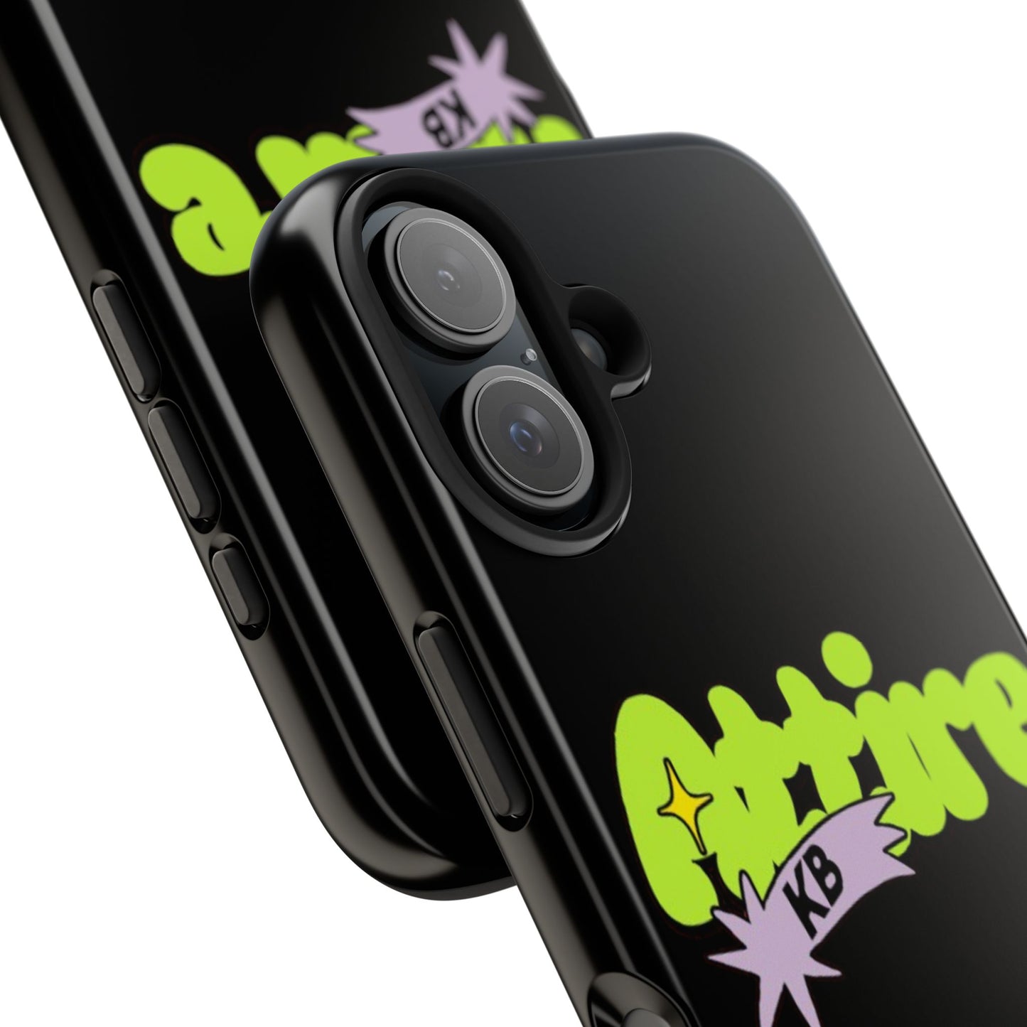 KB Attire Cartoon Phone Case (Black)