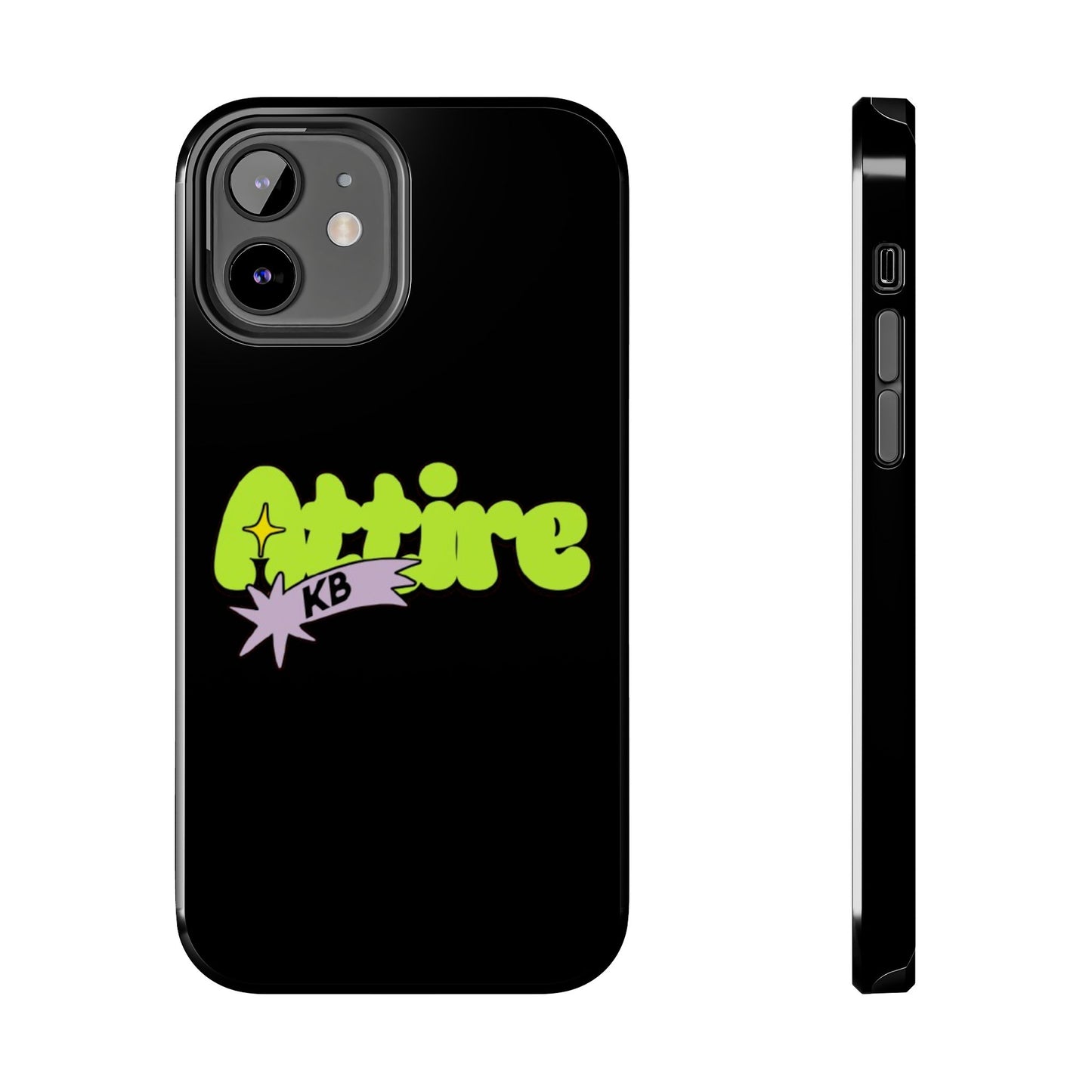 KB Attire Cartoon Phone Case (Black)