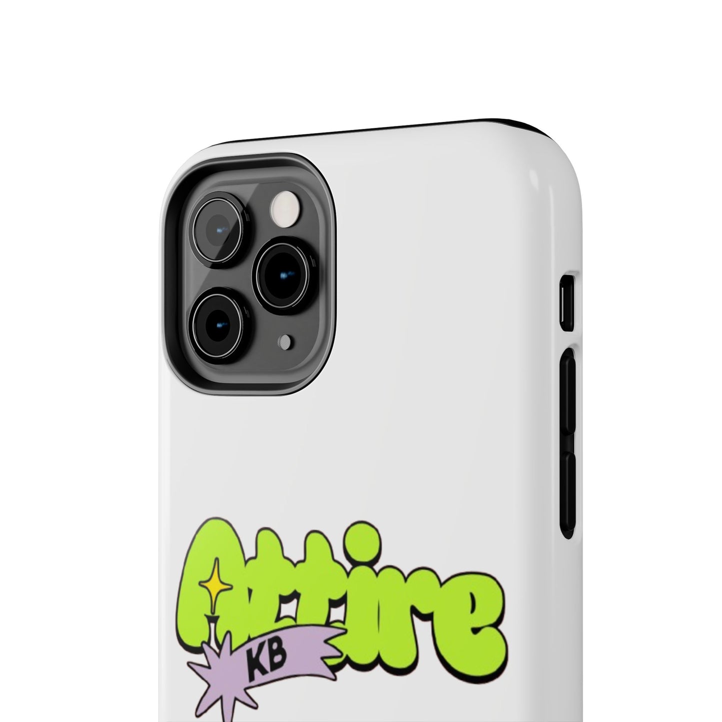 KB Attire Cartoon Phone Case (White)