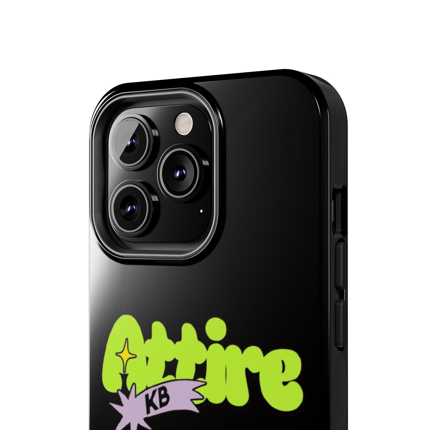 KB Attire Cartoon Phone Case (Black)