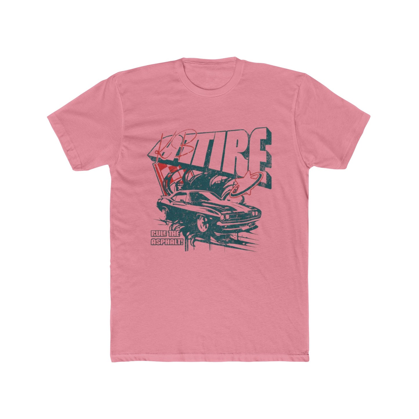 Vintage Tire Racing Graphic Tee - Unisex Cotton Crew