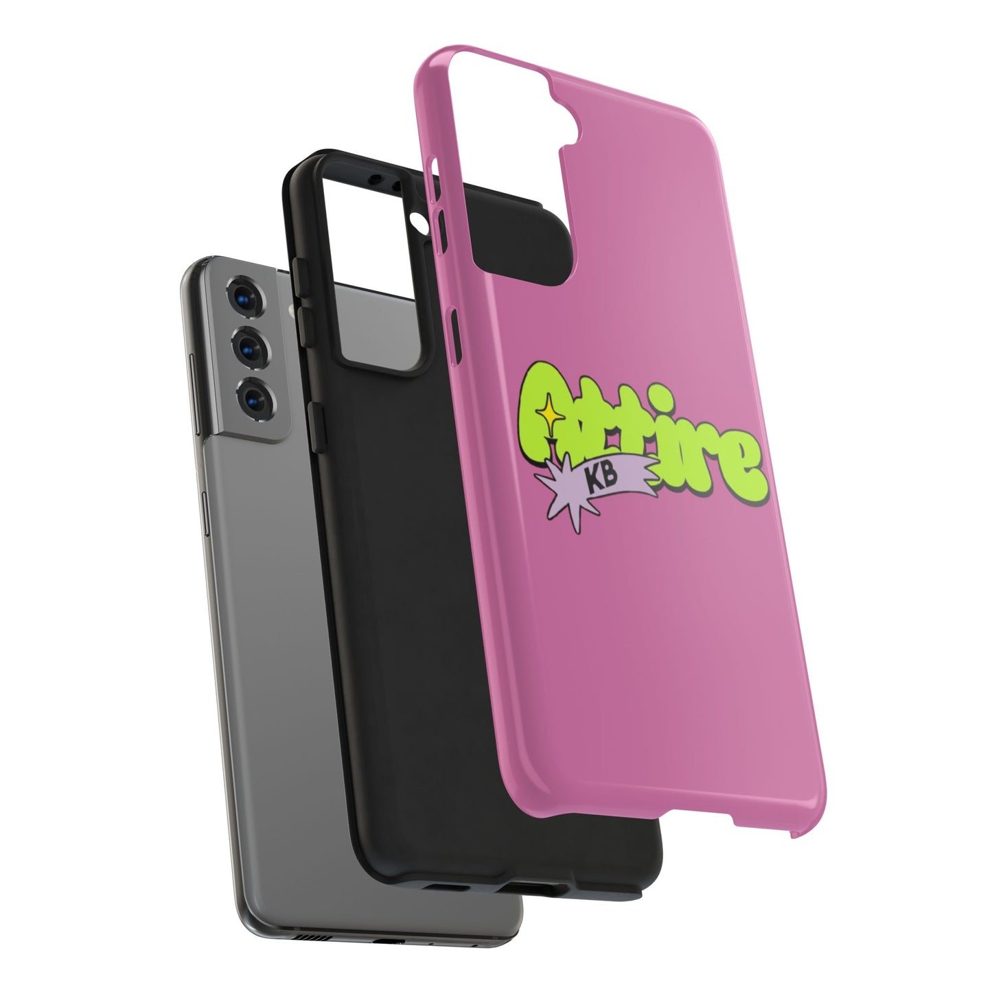 KB Attire Cartoon Phone Case (Pink)