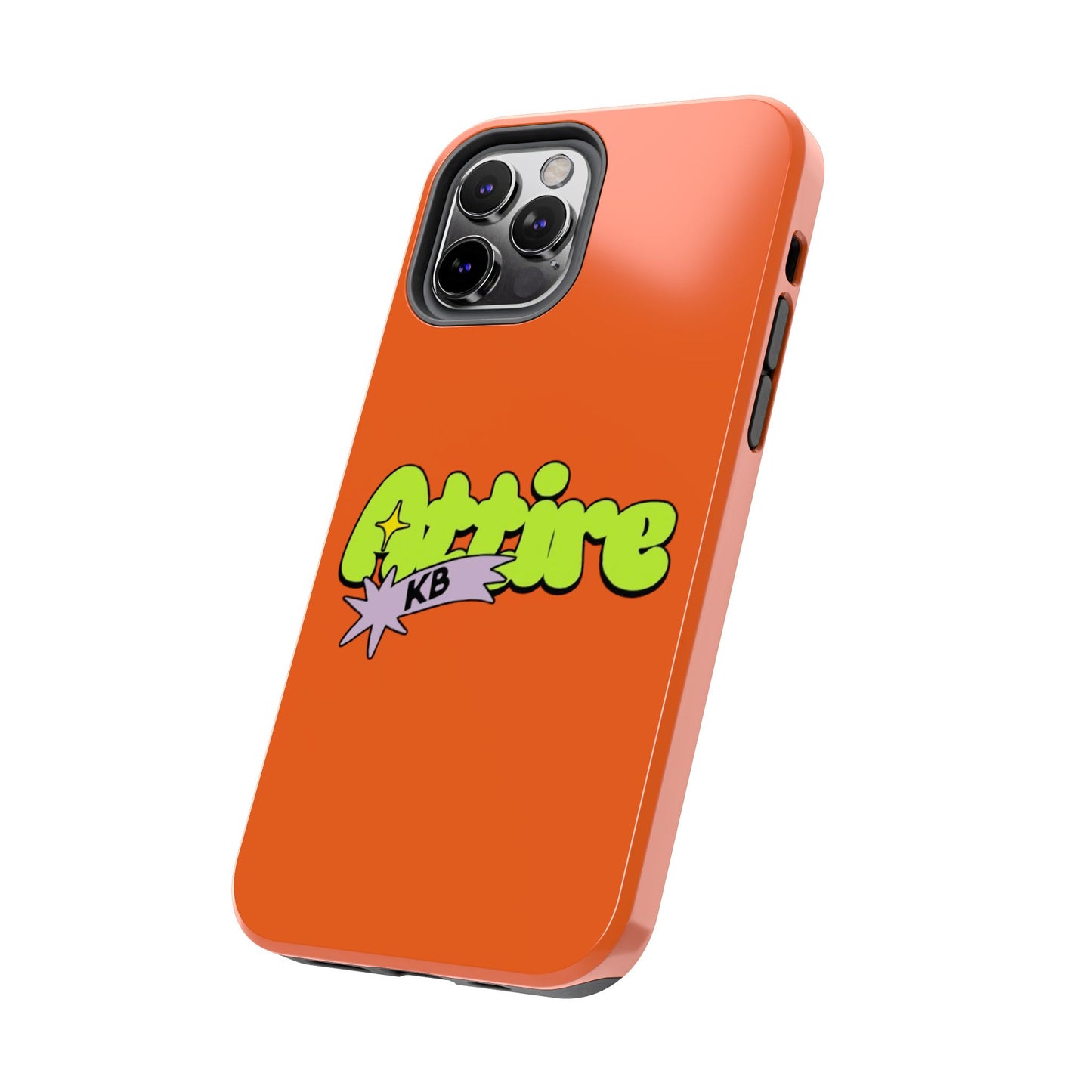 KB Attire Cartoon Phone Case (Orange)