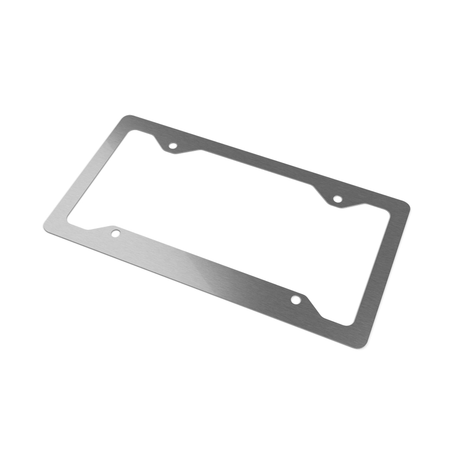 KB Attire "Cartoon" Logo Metal License Plate Frame