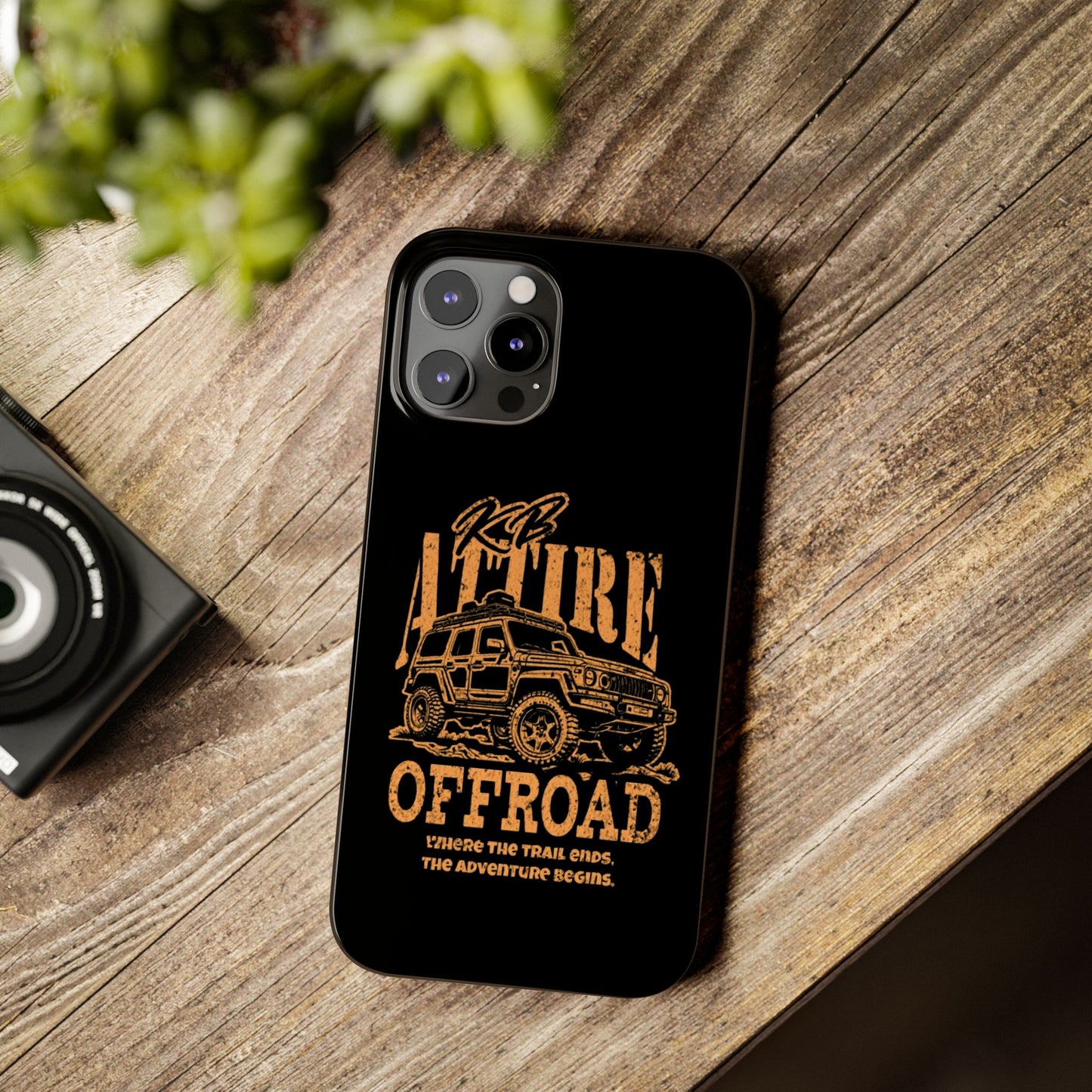 KB Attire Offroad Adventure IPhone Case (Black)