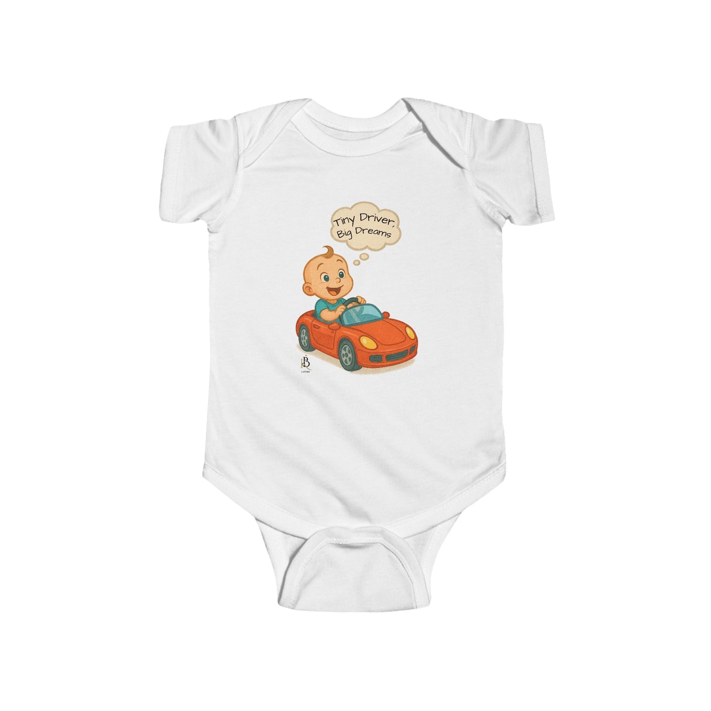 KB Attire "Big Dreamer" Baby Bodysuit