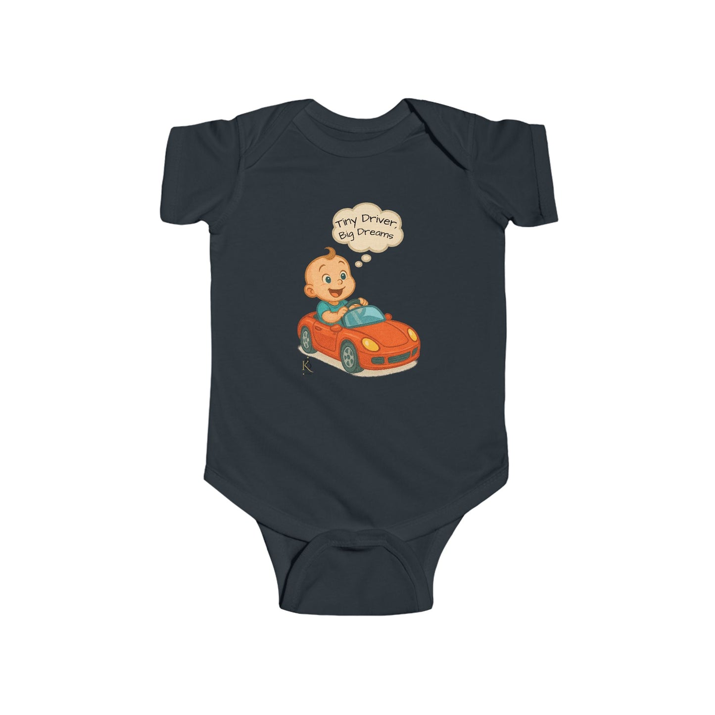 KB Attire "Big Dreamer" Baby Bodysuit