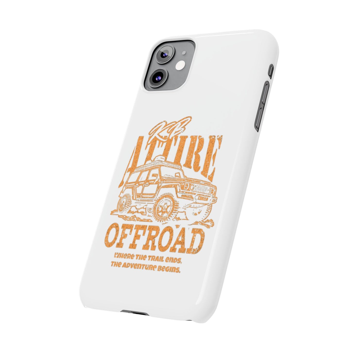 KB Attire Offroad Adventure IPhone Case (White)
